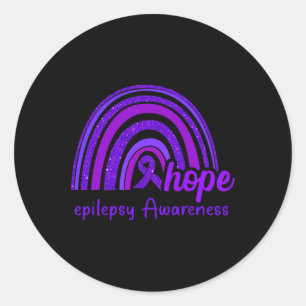 Adesivo Epilepsia Consciência Esperança Arco-Íris