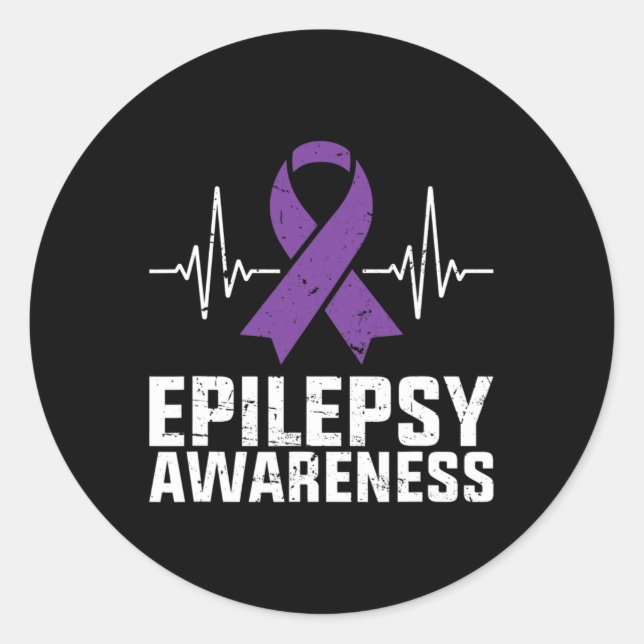 Adesivo Epilepsia de pulsação Sensibilização Epilepsia (Frente)