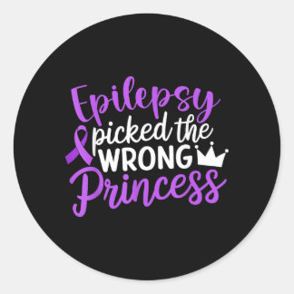 Adesivo Epilepsia Escolheu A Princesa Errada Epilepsia
