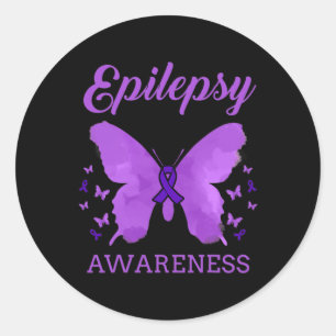 Adesivo Epilepsia Sensibilização Borboletas Epilepsia