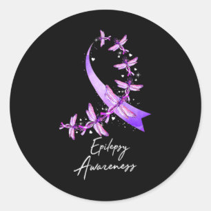 Adesivo Epilepsia Sensibilização Dragonfly Novembro Vestim