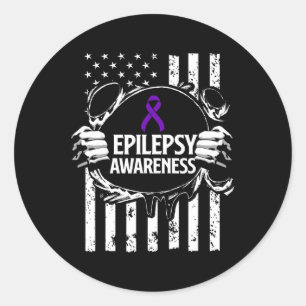 Adesivo Epilepsia Sensibilização Sobrevivente Guerreiro Ep