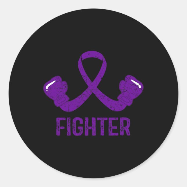 Adesivo Epilepsy Awareness Fighter  (Frente)