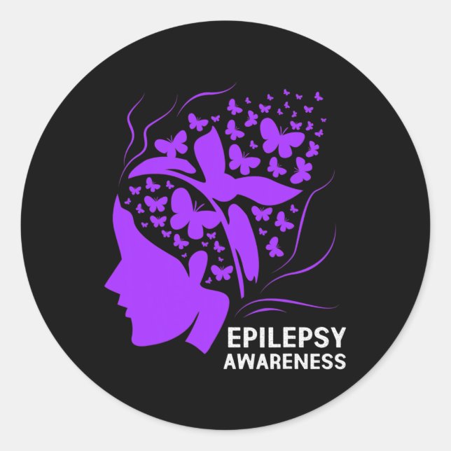 Adesivo Epilepsy Awareness For Women  (Frente)