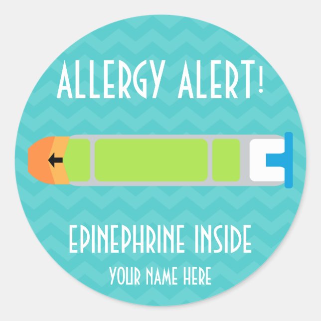 Adesivo Epinefrina Alergias (Frente)