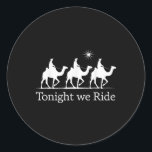 Adesivo Epiphany Christmas Wise Men Kings hoje à noite<br><div class="desc">Epiphany Christmas Wise Men Kings hoje à noite</div>