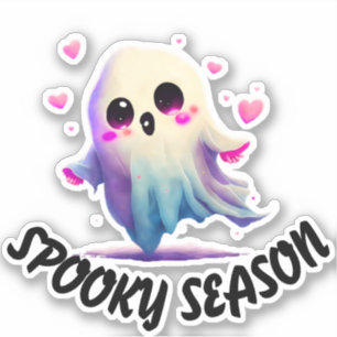 Adesivo Época assustadora Sticker, palito engraçado, boo