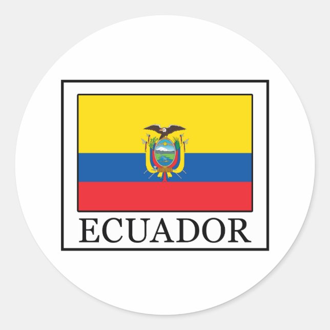 Adesivo Equador (Frente)