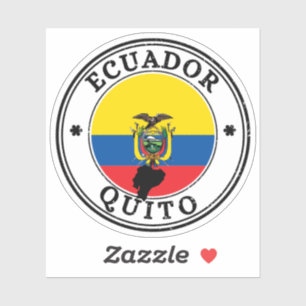 Adesivo Equador Quito La Mitad Del Mundo Seal Sticker Rout