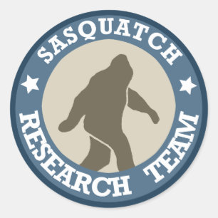 Adesivo Equipa de investigação de Sasquatch
