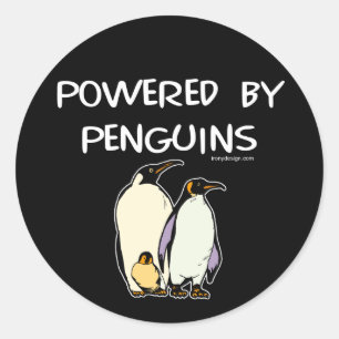 Adesivo Equipado Com Pinguins
