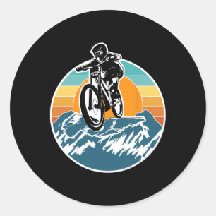 Adesivo Equipamento de Ciclismo de Montanha Retro Vintage