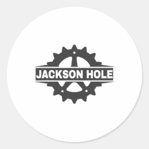 Adesivo Equipamento de Ciclismo Jackson Hole Gráfico Mtb C