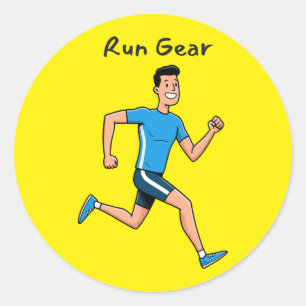 Adesivo Equipamento de Corrida – Corrida Inspiradora