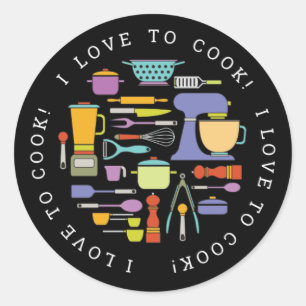 Adesivo Equipamento de Cozinhar, Gadgets e Utensílios Pad