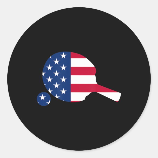 Adesivo Equipamento de Tênis de pino de pinos de Mesa com  (Frente)