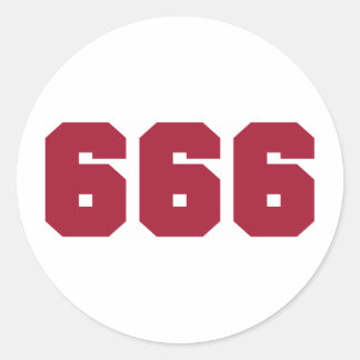 Adesivo Equipe 666