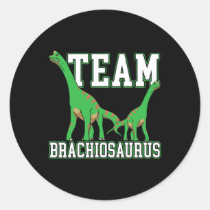 Adesivo Equipe Brachiousaurus Dinosaur Futuro Paleontólogo