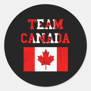 Adesivo Equipe Canadá Folha de Bordo Equipe de Futebol Can
