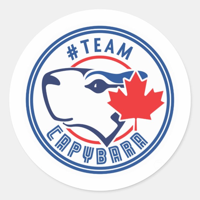 Adesivo Equipe Capybara Stickers (Frente)
