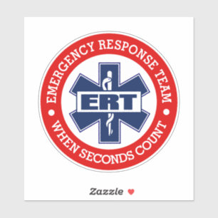 Adesivo Equipe da resposta de emergencia de ERT