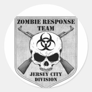 Adesivo Equipe da resposta do zombi: Divisão de Jersey