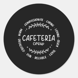 Adesivo Equipe de Apoio Escolar Combinando Equipe de Cafet
