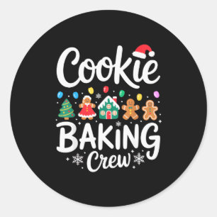 Adesivo Equipe de Assar Biscoitos Natal Chefes Festivo Fer