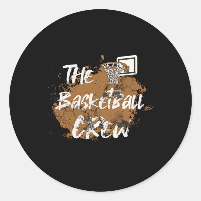 Adesivo Equipe de basquetebol (Frente)