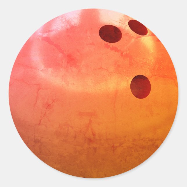 Adesivo Equipe de bola de boliche (Frente)