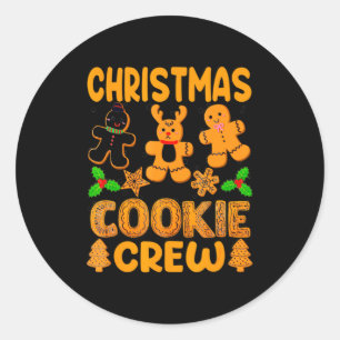 Adesivo Equipe de Bolinhos de Natal Equipe de Confeiteiros