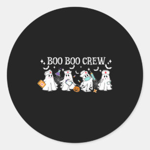Adesivo Equipe de boo boo enfermeira halloween enfermeira 