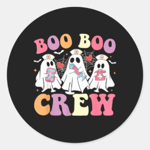 Adesivo Equipe de Boo Boo Engraçada Fantasia de Halloween