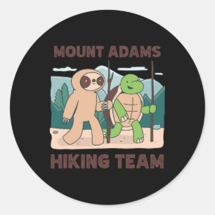 Adesivo Equipe de caminhada do Monte Adams Expedição de es