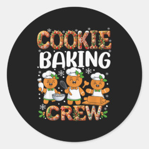 Adesivo Equipe de Confeiteiros de Biscoitos Amantes de Pão