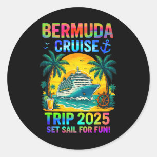 Adesivo Equipe de Cruzeiro das Bermudas 2025 Família Avent
