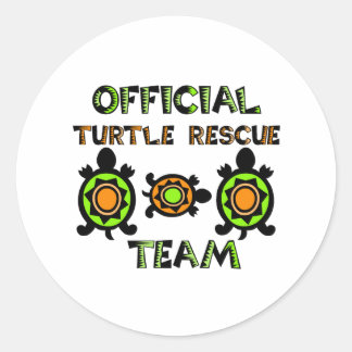 Adesivo Equipe de Emergência da Tartaruga Oficial 1