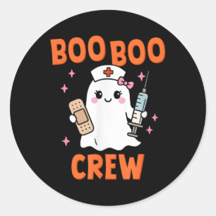 Adesivo Equipe de Enfermeira do Dia das Bruxas Boo Boo Fan