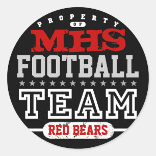 Adesivo Equipe de esporte da escola