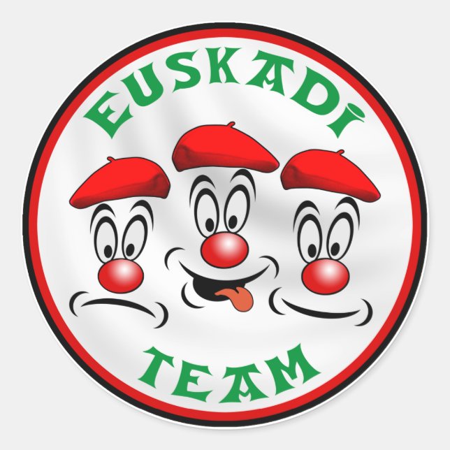 Adesivo equipe de euskadi (Frente)