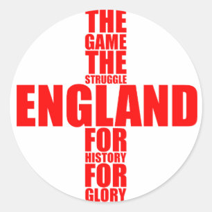 Adesivo Equipe de futebol de bandeira da Inglaterra