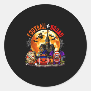 Adesivo Equipe de futebol Halloween três equipamentos de t