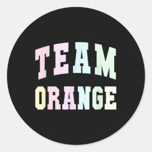 Adesivo Equipe De Futebol Orange Summer Camp Game Sp