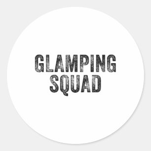 Adesivo Equipe de Glamping Piada Família Correspondente Vi