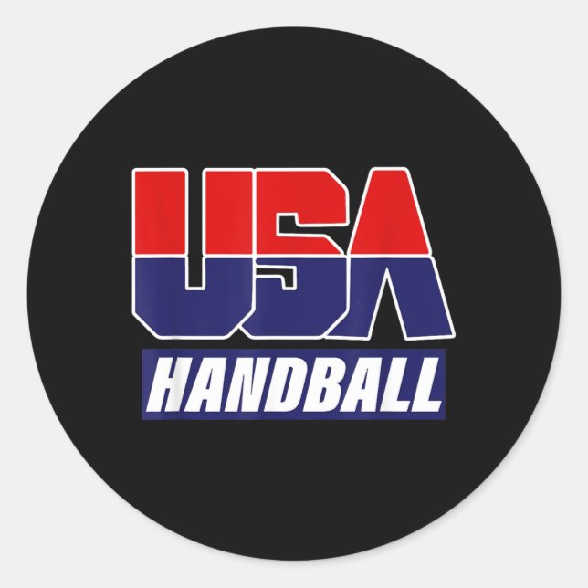 Adesivo Equipe de Handebol 2021 EUA (Frente)