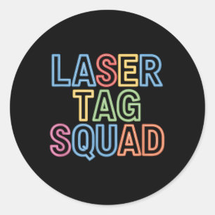 Adesivo Equipe de Laser Tag Modo Laser Tag