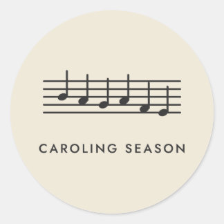 Adesivo Equipe de Natal da Temporada de Cantoria