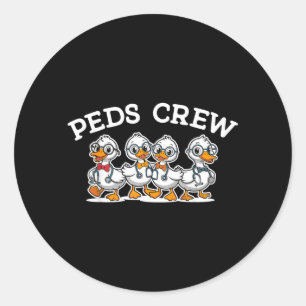 Adesivo Equipe de PEDS Enfermeira Pediatra Enfermeira 1
