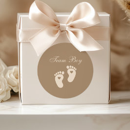 Adesivo Equipe de Pegadas de Bebê - Garoto, Revolução de G