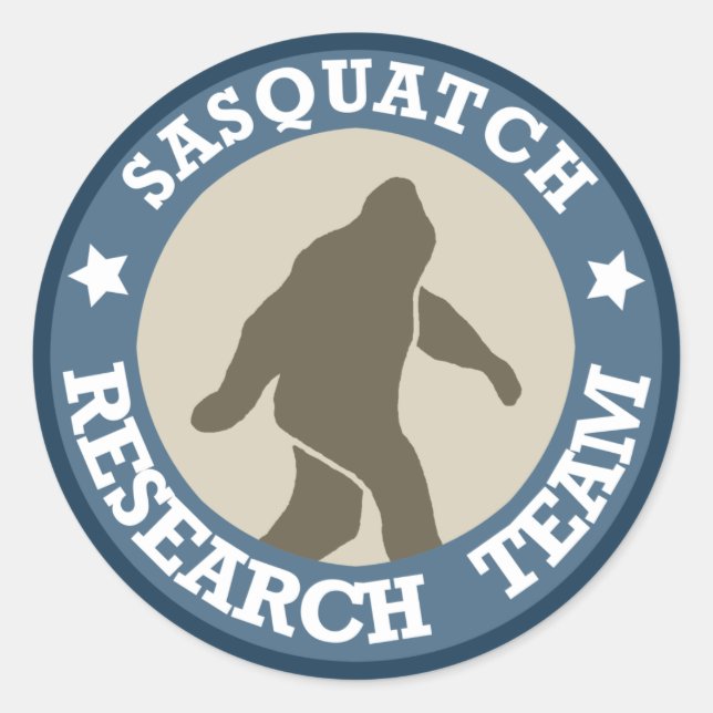 Adesivo Equipe de pesquisa Sasquatch (Frente)
